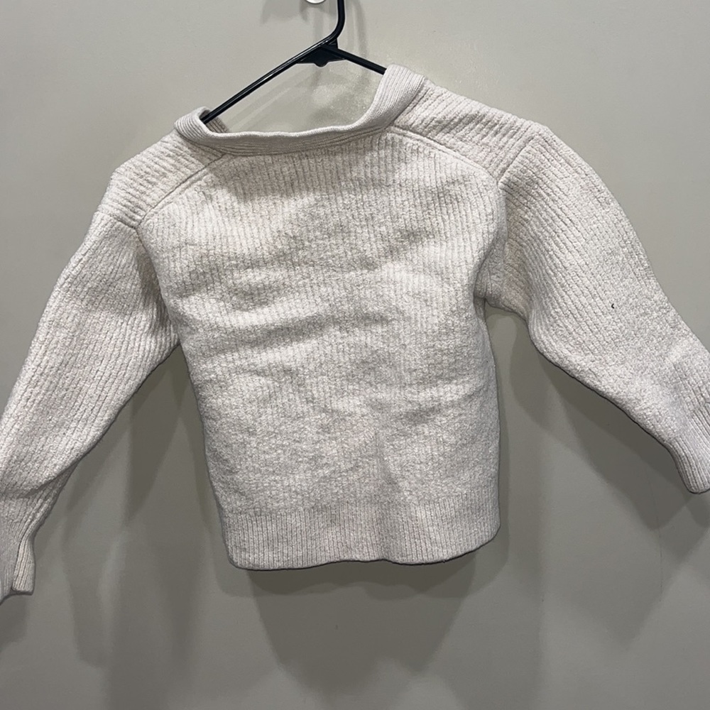 Wilfred  small button up knit sweater - Picture 4 of 4